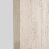 Vintage Travertine Pedestal, 1980s.