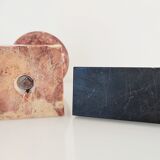 Cut and paperweight art deco marble