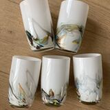 Set of 5 glasses