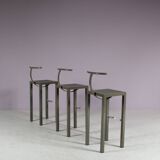 1980s “Sarapis” bar stools by Philippe Starck for Driade, Italy