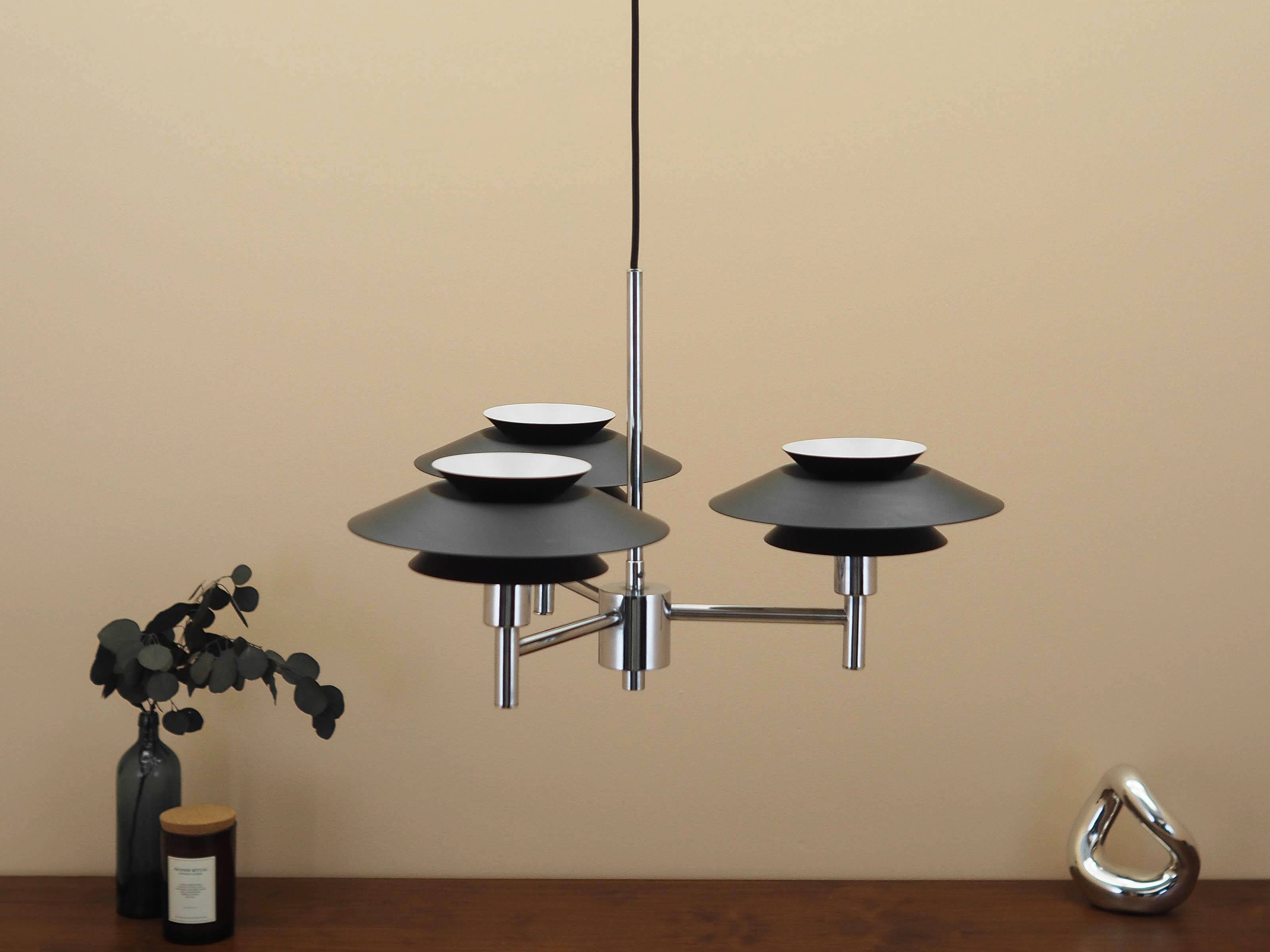 Genoa pendant lamp, metal, Harald Nyborg A/S, contemporary