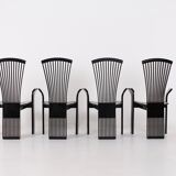 4 postmodernist chairs Pietro Costantini