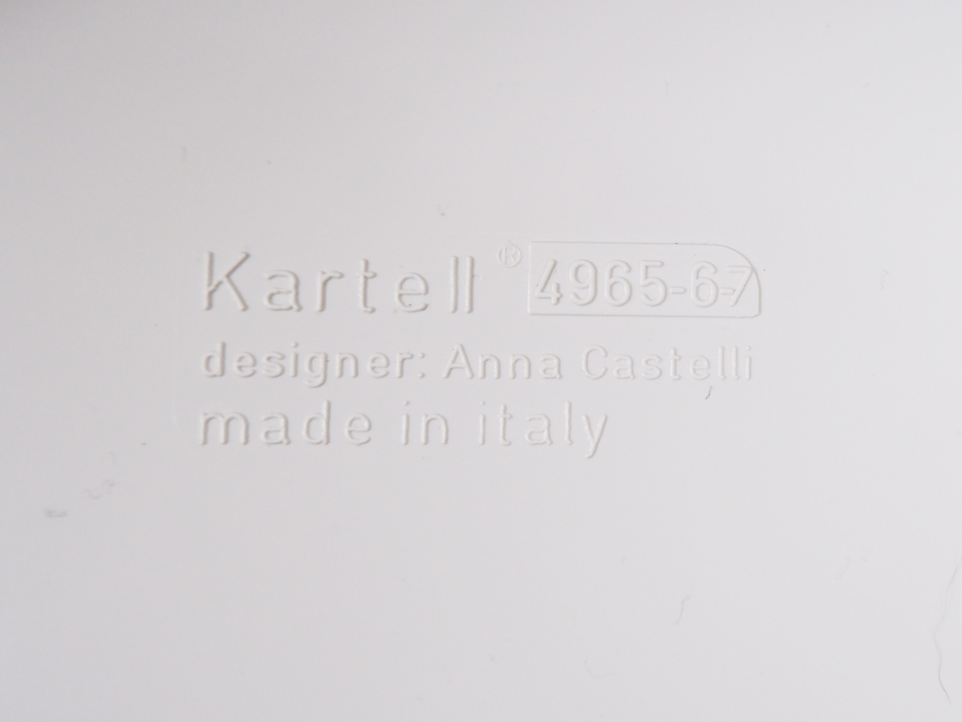 Componibili side table by Anna Castelli for Kartell, 1960s