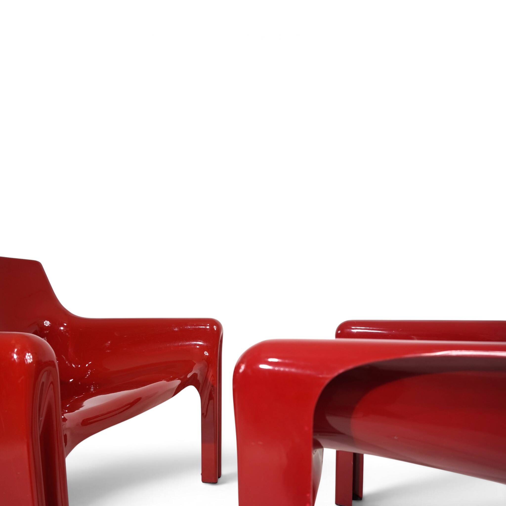 Vico Magistretti Vicario Ensemble de 2 Fauteuils pour Artemide, 1970