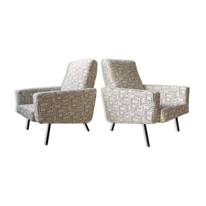 Paire de fauteuils airborne