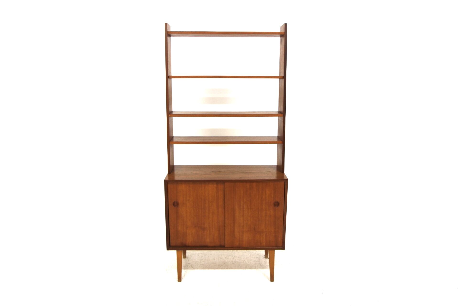 Scandinavian teak bookcase, Sweden, 1960