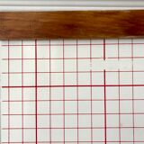 Vintage pine coffee kitchen shelf 70s