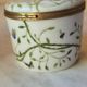 Vintage Raynaud Limoges Porcelain Box with Birds & Floral Decoration