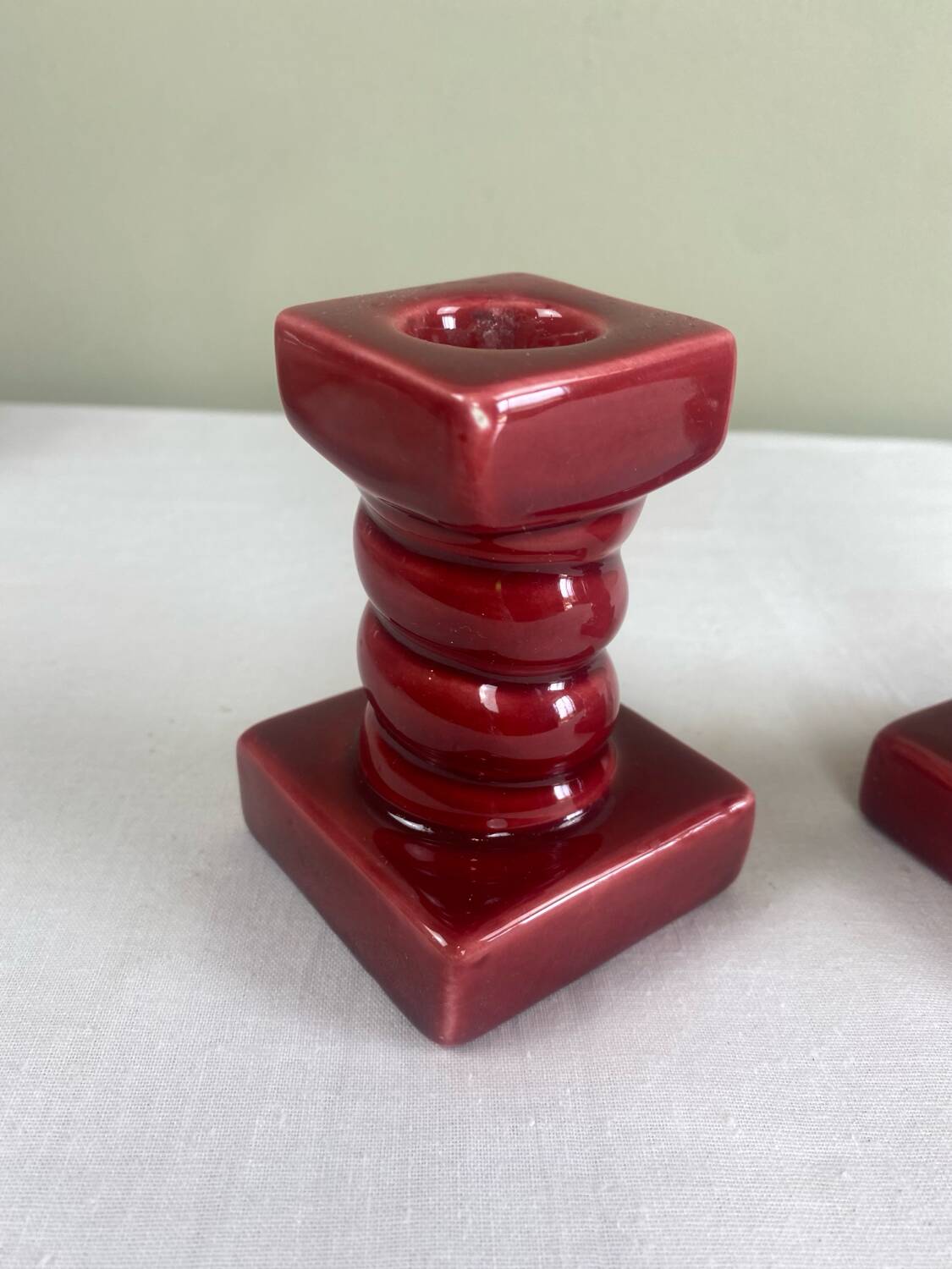 Pair of vintage candlesticks