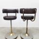 Vintage Swedish design barstools Jupiter Borje Johanson