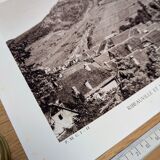 Ribeauvillé, Alsace, photo plate printed in 1942.