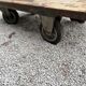 Industrial trolley 1940/1950 metal and wood