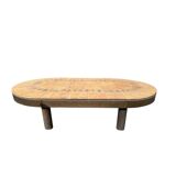 Capron oval herbarium coffee table