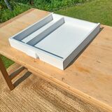 Old solid wood farmhouse table – chic country spirit