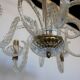 Lustre vintage en verre
