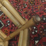 70's bamboo coffee tables