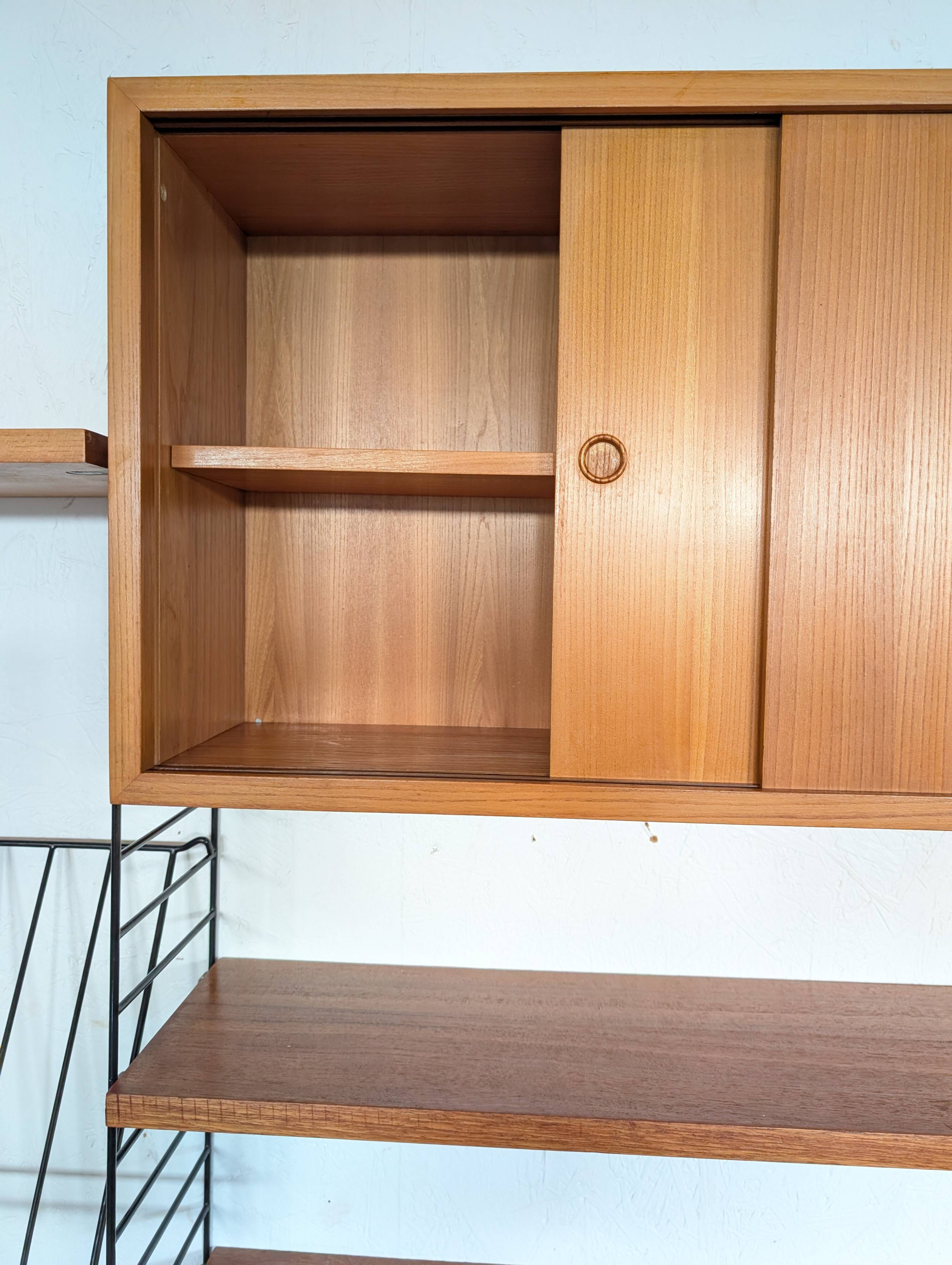 Original STRING wall unit by Nisse Strinning from the 1960s, Sweden.
