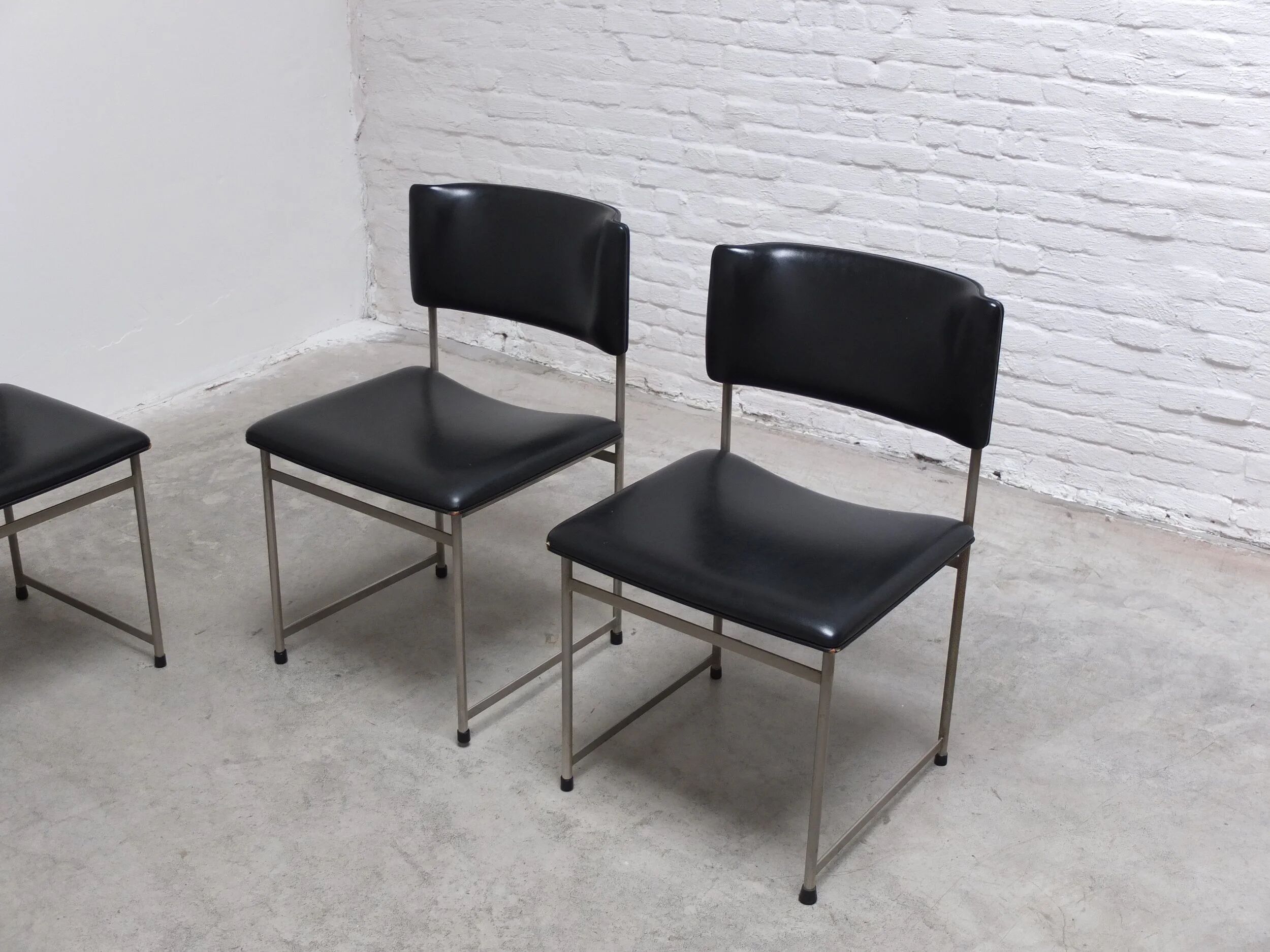 Set of 6 'SM08' dining chairs by Cees Braakman for Pastoe, 1960s
