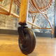 Vintage rattan crib