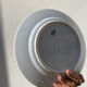 6 Quimper plates with old ceramic characters