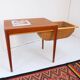 Mid-20th century Danish sewing table/side table in teak, Haslev Hansen