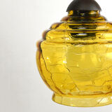 1970s modernist hanging lamp, poland