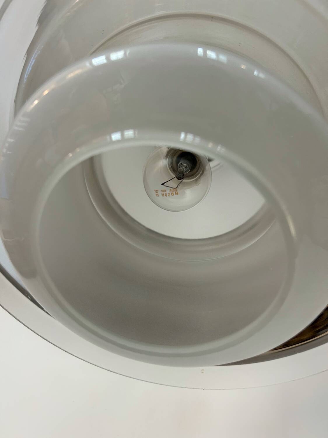 Bauhaus Adolph Meyer design chandelier from the 40s