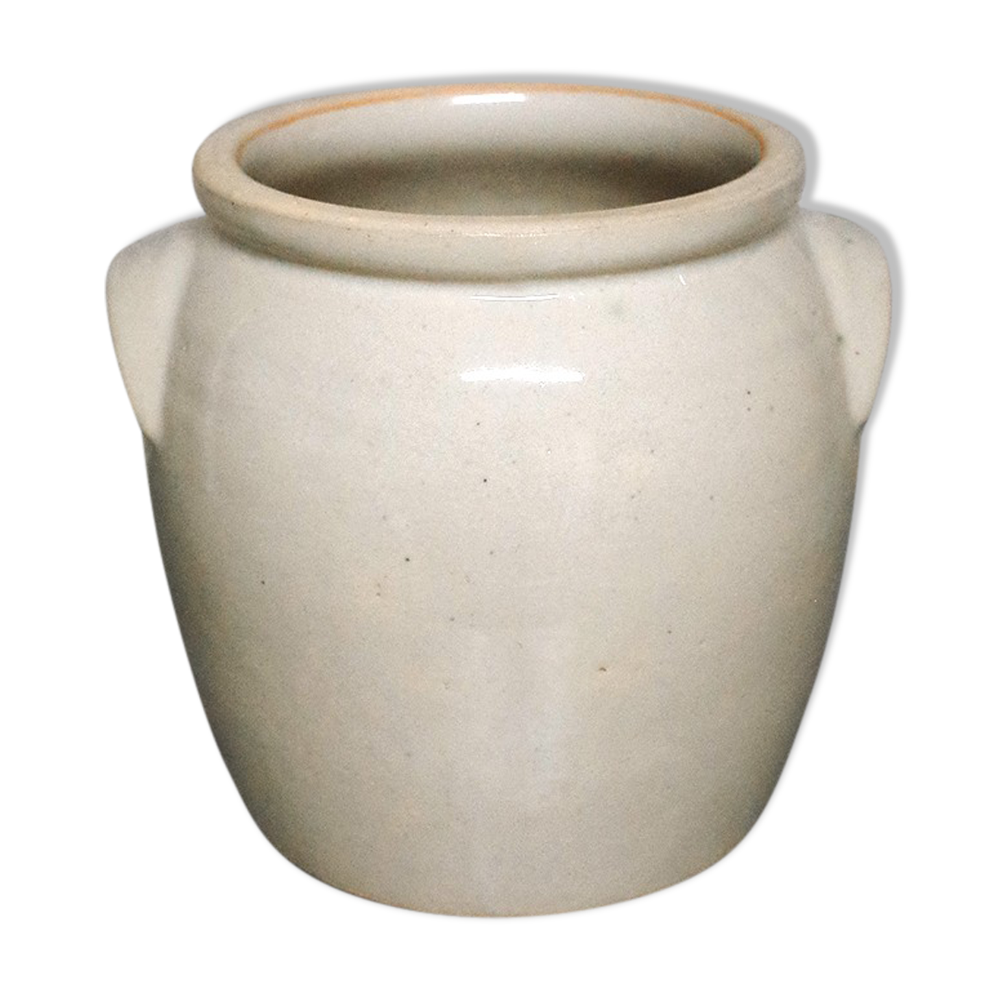Large ear sandstone pot