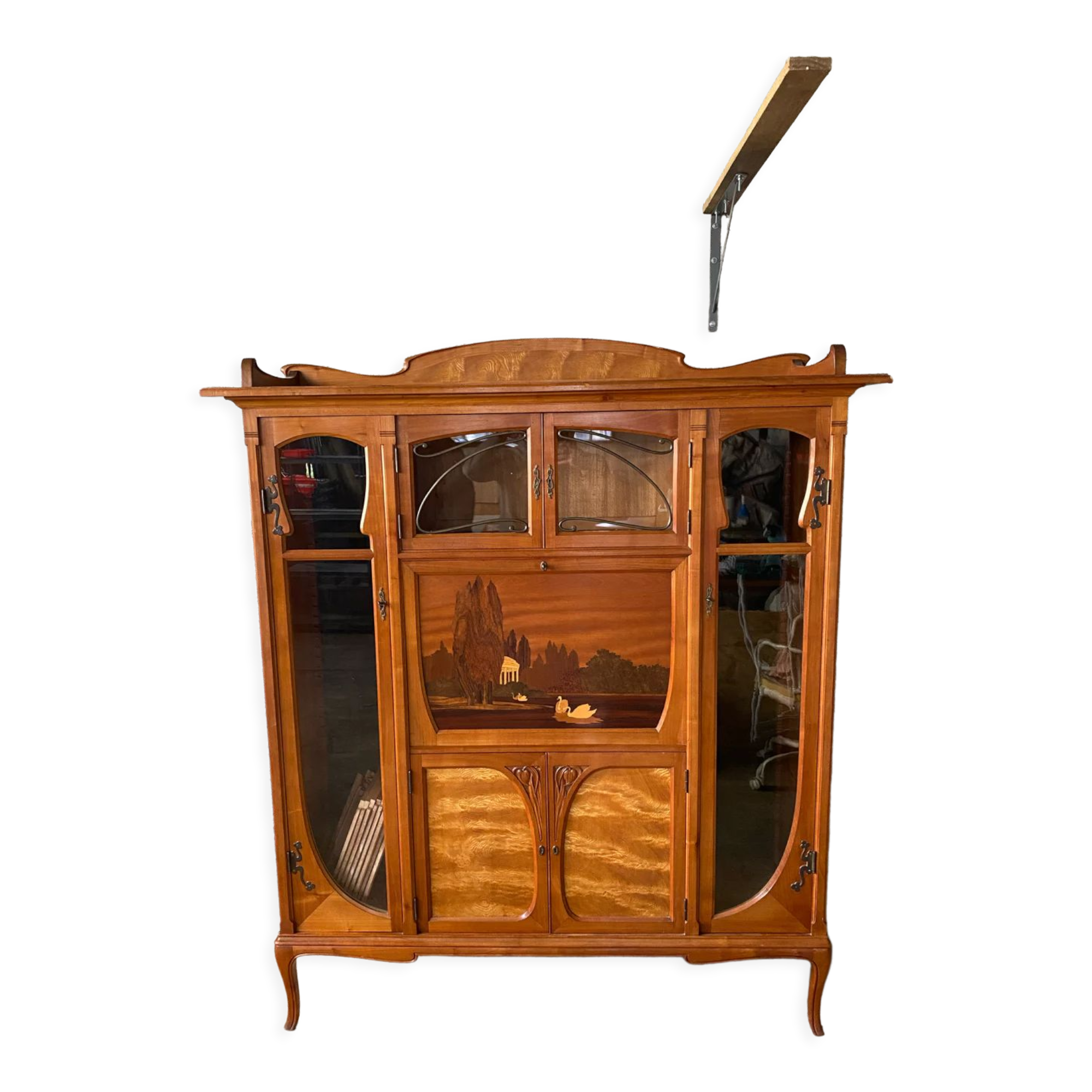 Art Nouveau library office 1900
