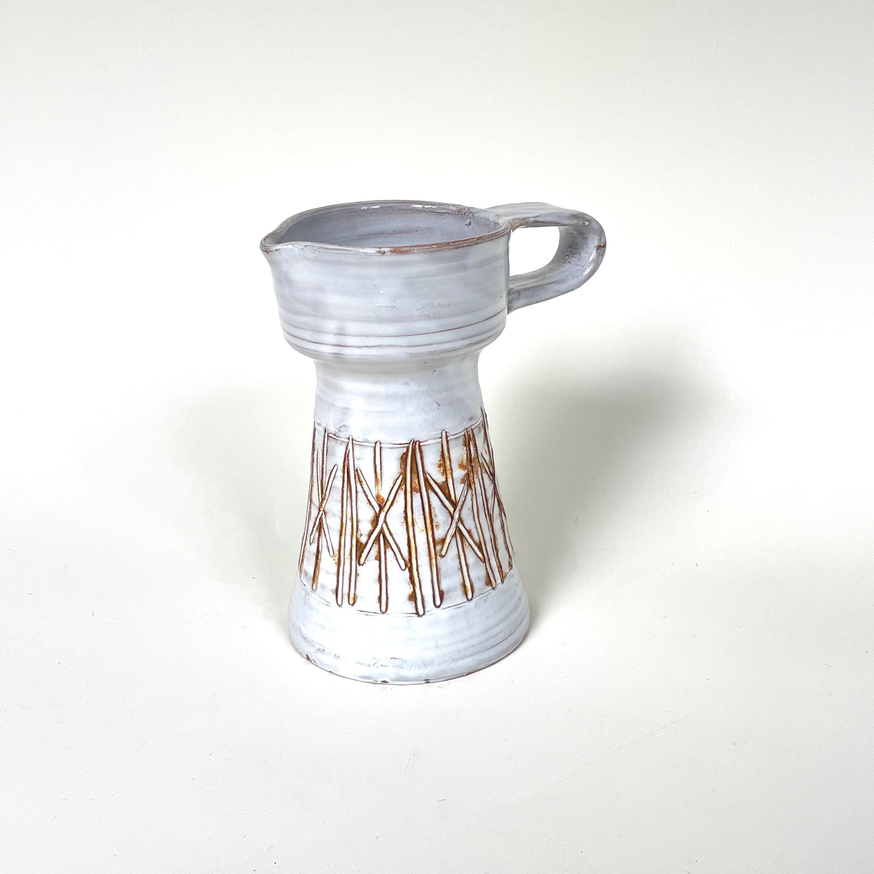 Ceramic pitcher by the Argonauts, Vallauris, 1960