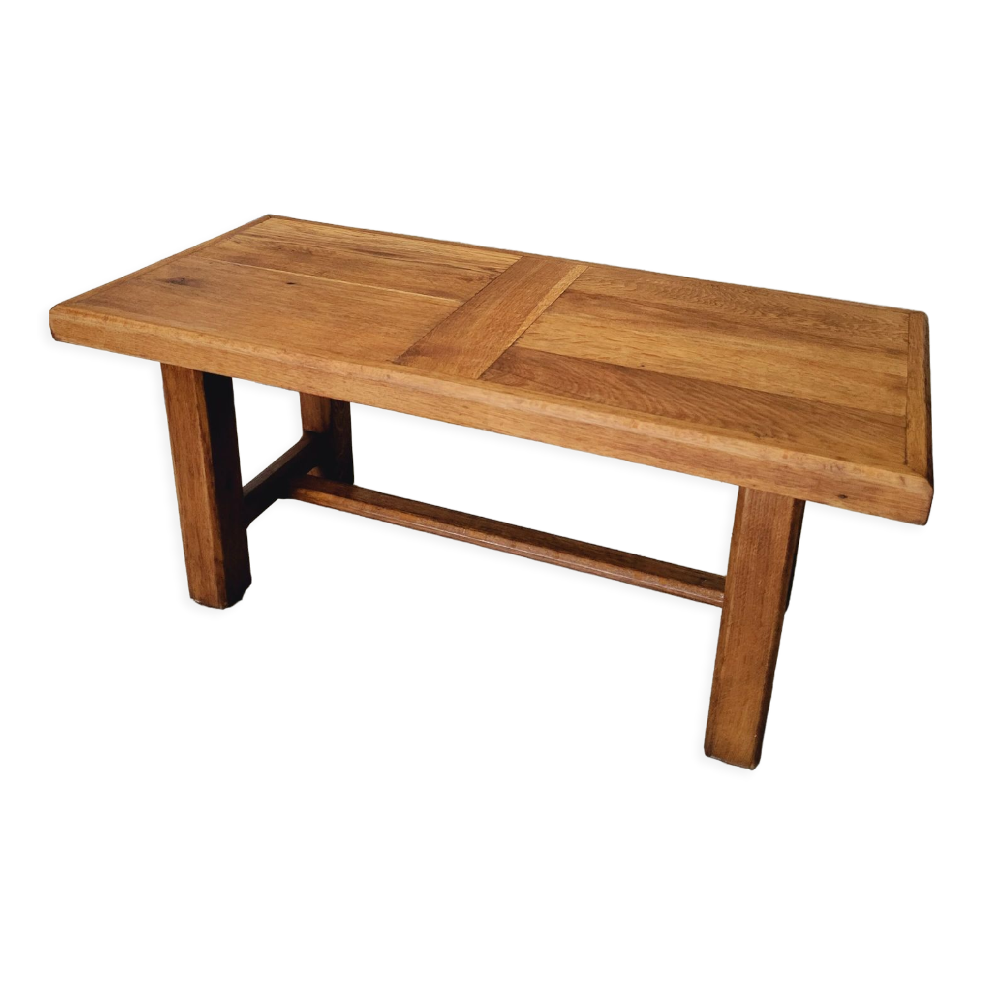 Old solid wood coffee table