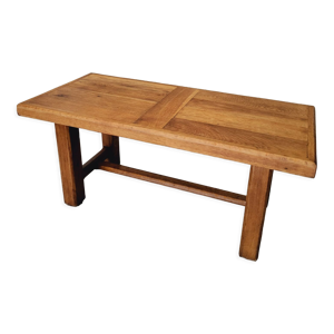 table basse bois massif