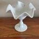 Empty cut white opaline