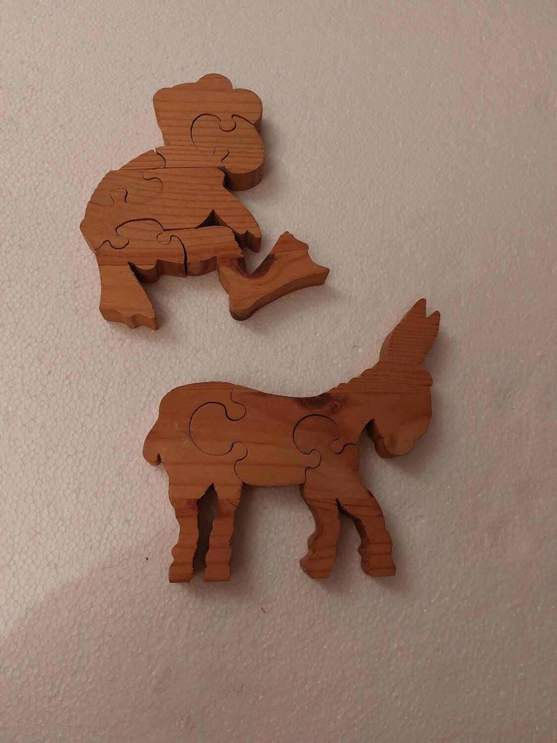 Vintage wooden puzzle