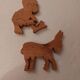 Vintage wooden puzzle