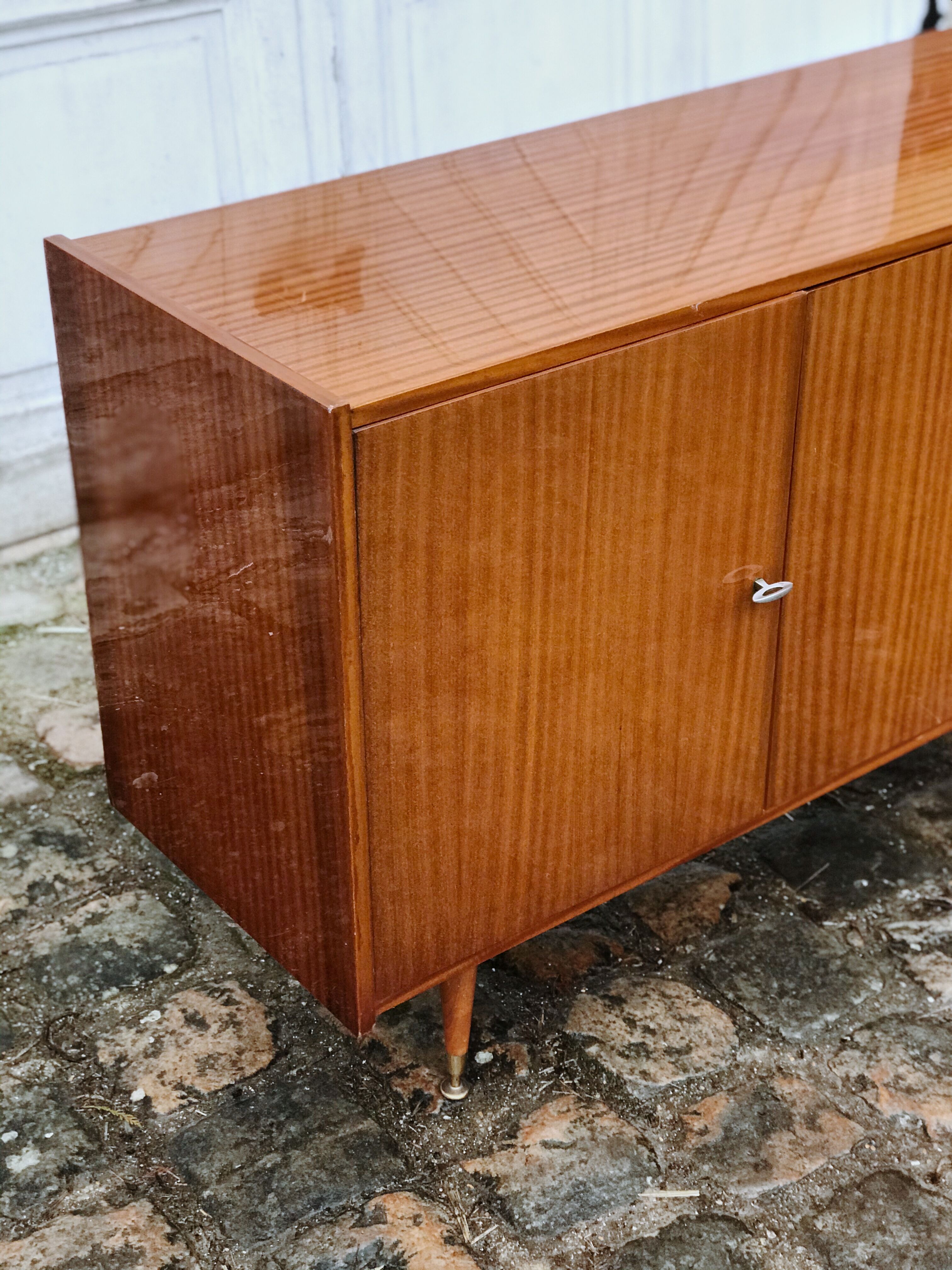 Sicame teak sideboard 60s