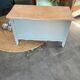Wooden chest for toys or storage with a green and wood makeover