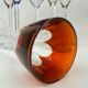 Baccarat, 6 verres Genova en cristal double couleur, 19 cm