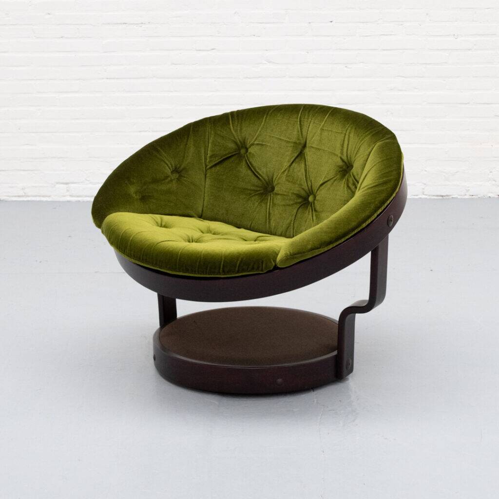 Fauteuil pivotant Convair par Oddmund Vad 1970