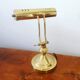 Brass desk lamp