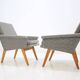 Paire de fauteuils, Danemark, années 1970