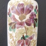 Painted opaline vase, 1900