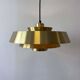 Lampe à suspension vintage en laiton
