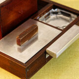 Mahogany smoking kit, 50s