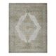 1970s Vintage Persian Handmade Wool Cotton Beige Area Rug 284x374