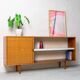 Vintage buffet sideboard highboard mid-century teak walnut