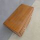 commode vintage en bois pieds compas