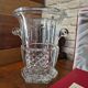 Large vintage Lorraine crystal champagne bucket