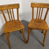5 Baumann bistro chairs from the 1950s