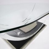 Table basse belge de Belgo Chrom, années 1970